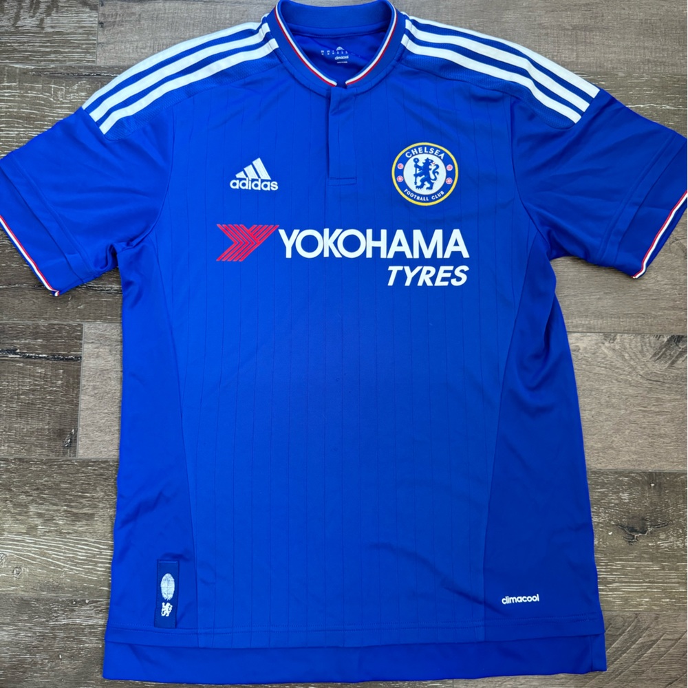 VINTAGE 2015/2016 Adidas Chelsea FC Home Soccer Jersey Size M